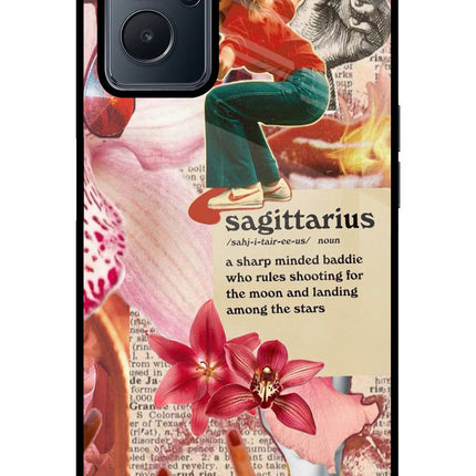 Sagittarius Zodiac Realme 9i 4G Glass Case