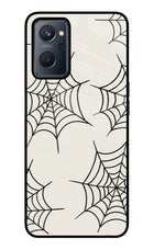 Spider Web Realme 9i 4G Glass Case