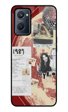 Taylor Swift Realme 9i 4G Glass Case
