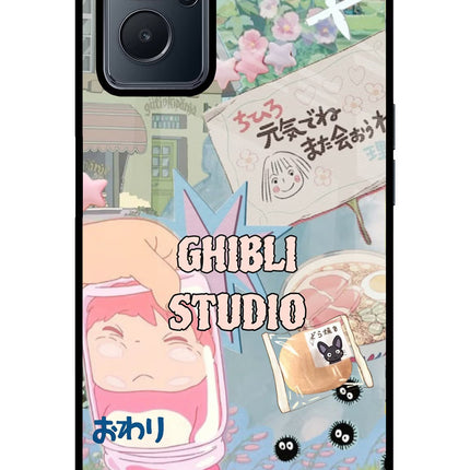Studio Ghibli Realme 9i 4G Glass Case