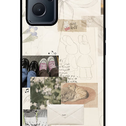 Soft Aesthetic Realme 9i 4G Glass Case