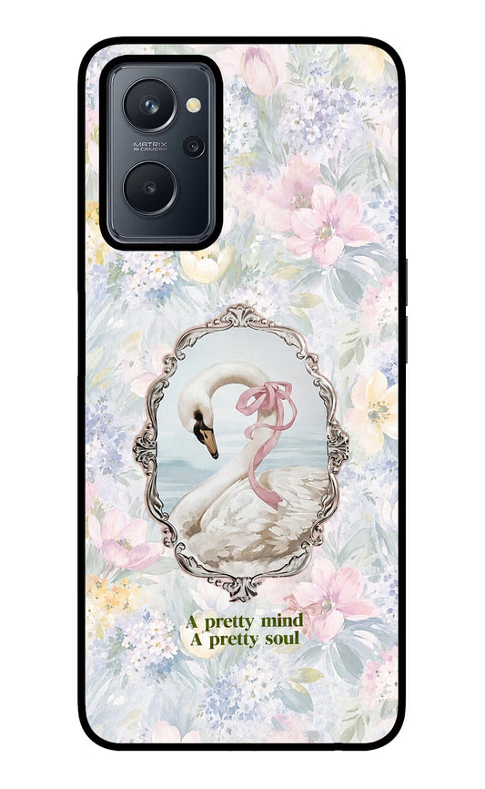 Pretty Mind Pretty Soul Realme 9i 4G Glass Case