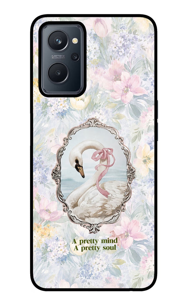 Pretty Mind Pretty Soul Realme 9i 4G Glass Case
