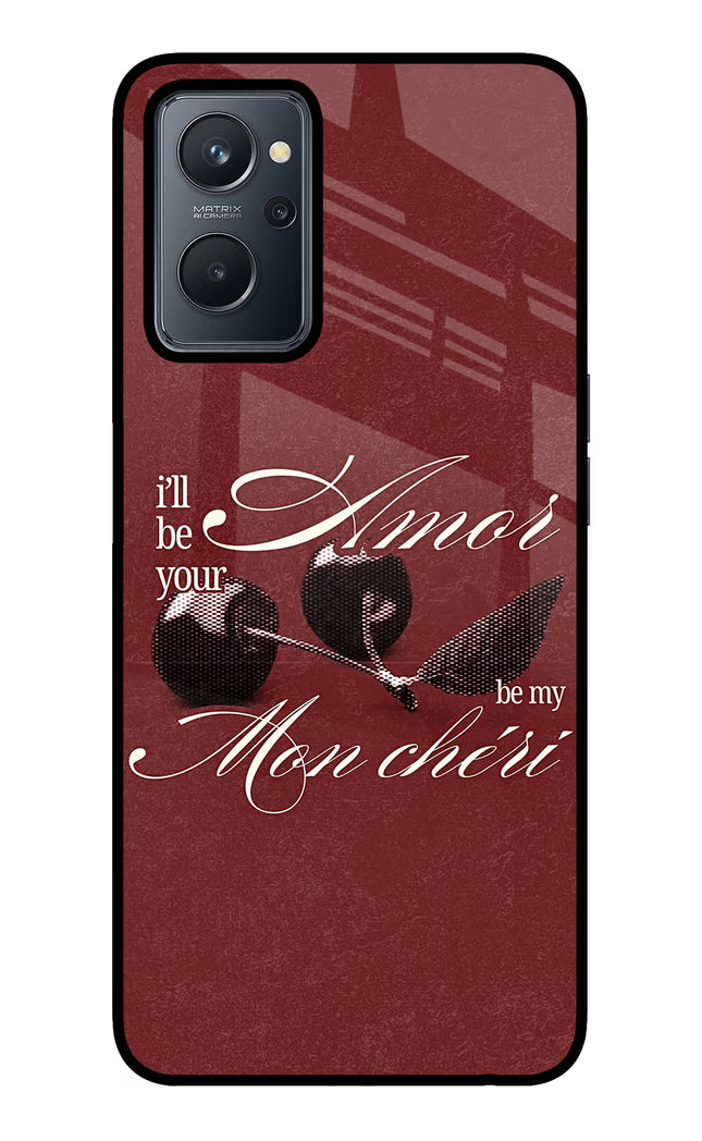 Velvet Cherry Realme 9i 4G Glass Case