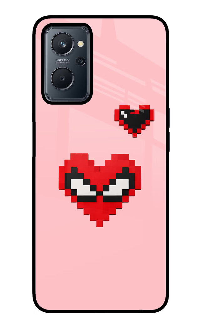 Gwen Heart Realme 9i 4G Glass Case