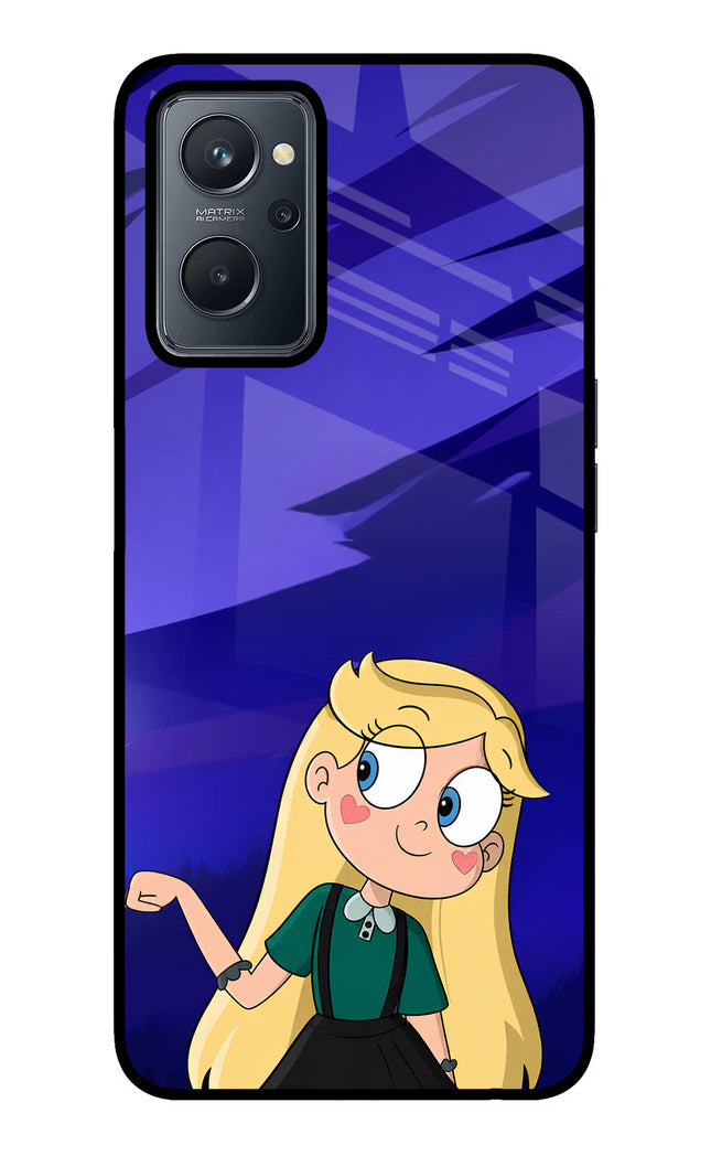 Star Glow Realme 9i 4G Glass Case