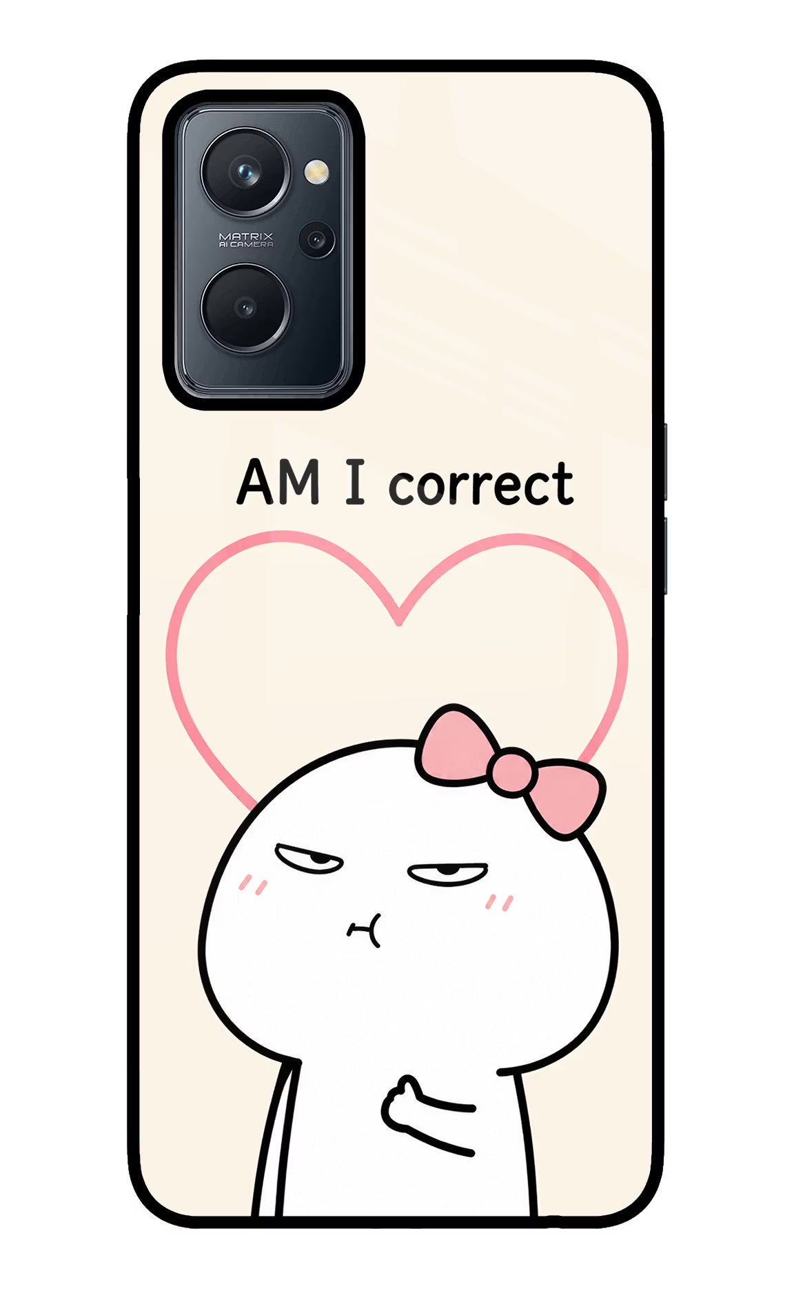 Always Right Realme 9i 4G Glass Case