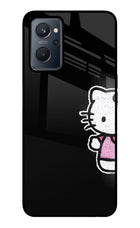 Kitty Charm Realme 9i 4G Glass Case