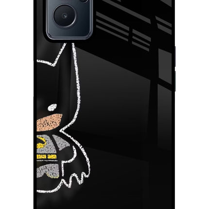 Bat Kitty Realme 9i 4G Glass Case