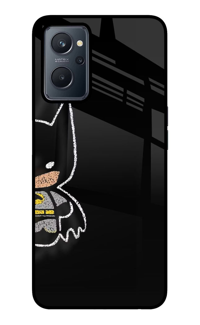 Bat Kitty Realme 9i 4G Glass Case