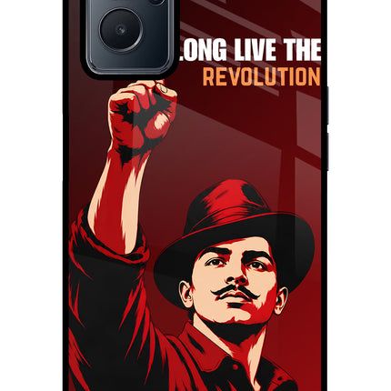 Bhagat Singh Revolution Realme 9i 4G Glass Case