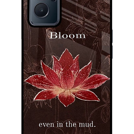 Bloom Realme 9i 4G Glass Case Back Cover by Casekaro