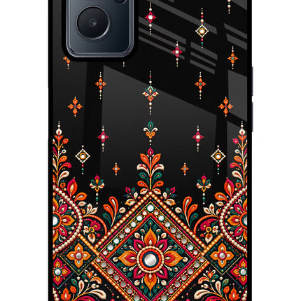 Noir Mehfil Realme 9i 4G Glass Case