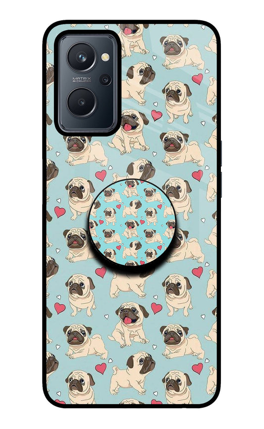 Pug Dog Realme 9i 4G Glass Case