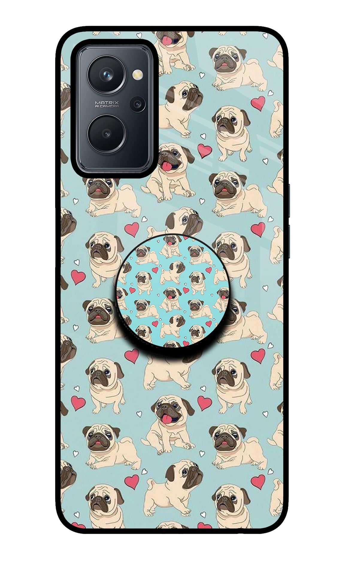 Pug Dog Realme 9i 4G Pop Case