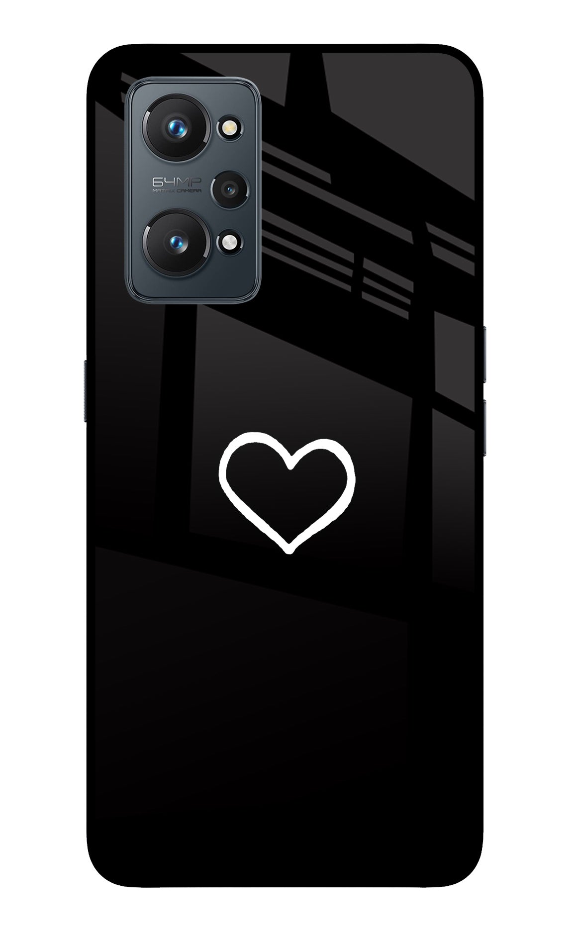 Heart Realme GT 2 5G Back Cover