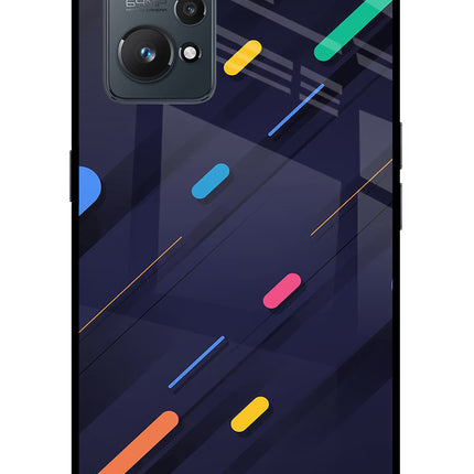 Abstract Design Realme GT 2 5G Glass Case