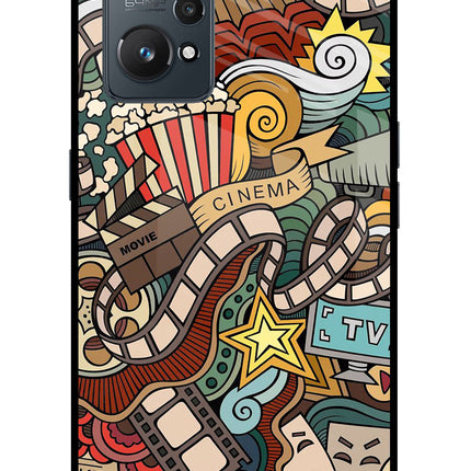 Cinema Abstract Realme GT 2 5G Glass Case