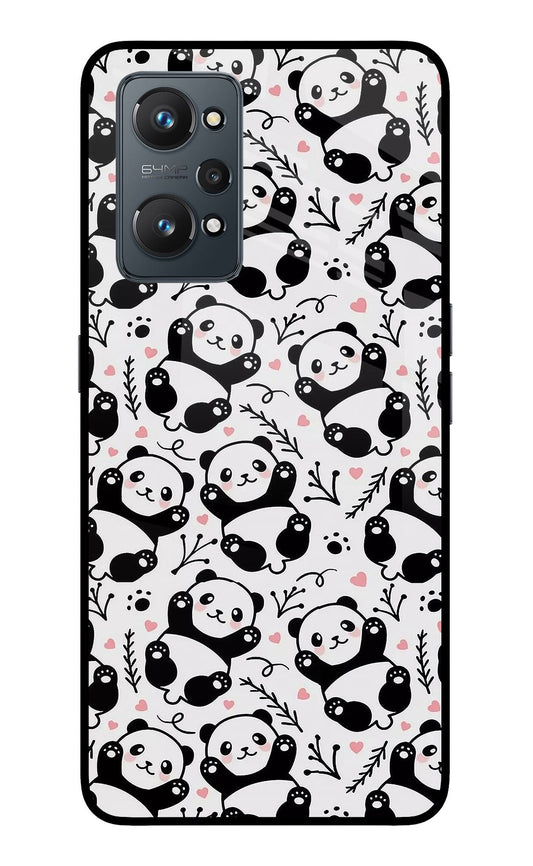 Cute Panda Realme GT 2 5G Glass Case