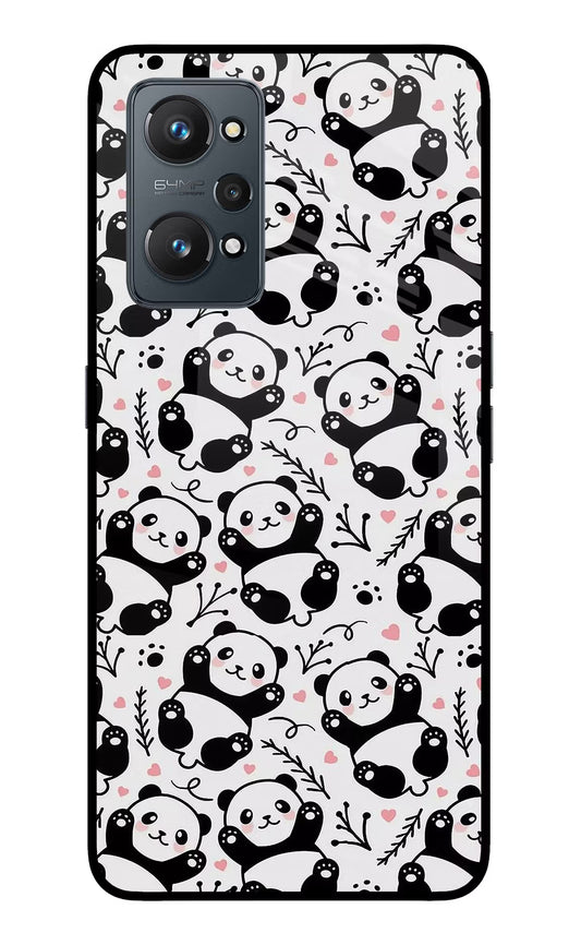 Cute Panda Realme GT 2 5G Glass Case