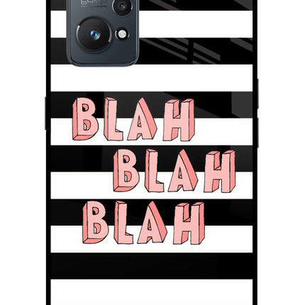 Blah Blah Blah Realme GT 2 5G Glass Case