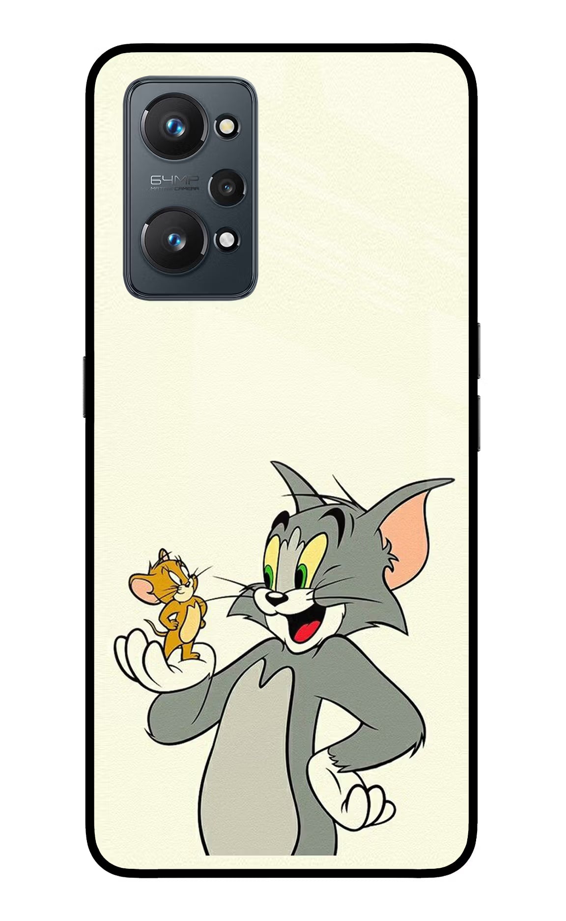 Tom & Jerry Realme GT 2 5G Glass Case Back Cover by Casekaro