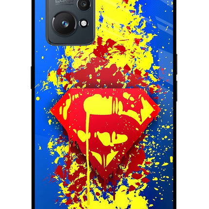 Superman logo Realme GT 2 5G Glass Case