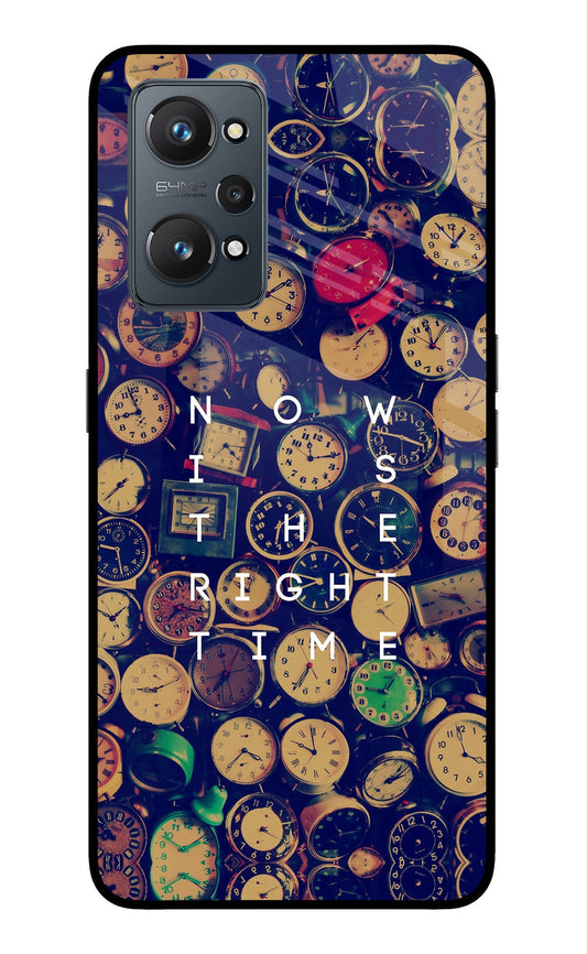 Now is the Right Time Quote Realme GT 2 5G Glass Case