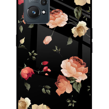 Flowers Realme GT 2 5G Glass Case