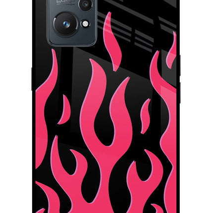 Fire Flames Realme GT 2 5G Glass Case