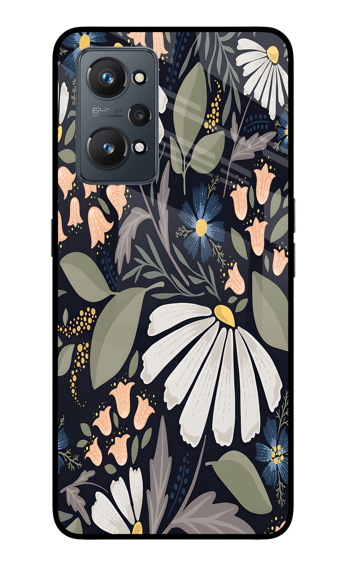 Flowers Art Realme GT 2 5G Back Cover