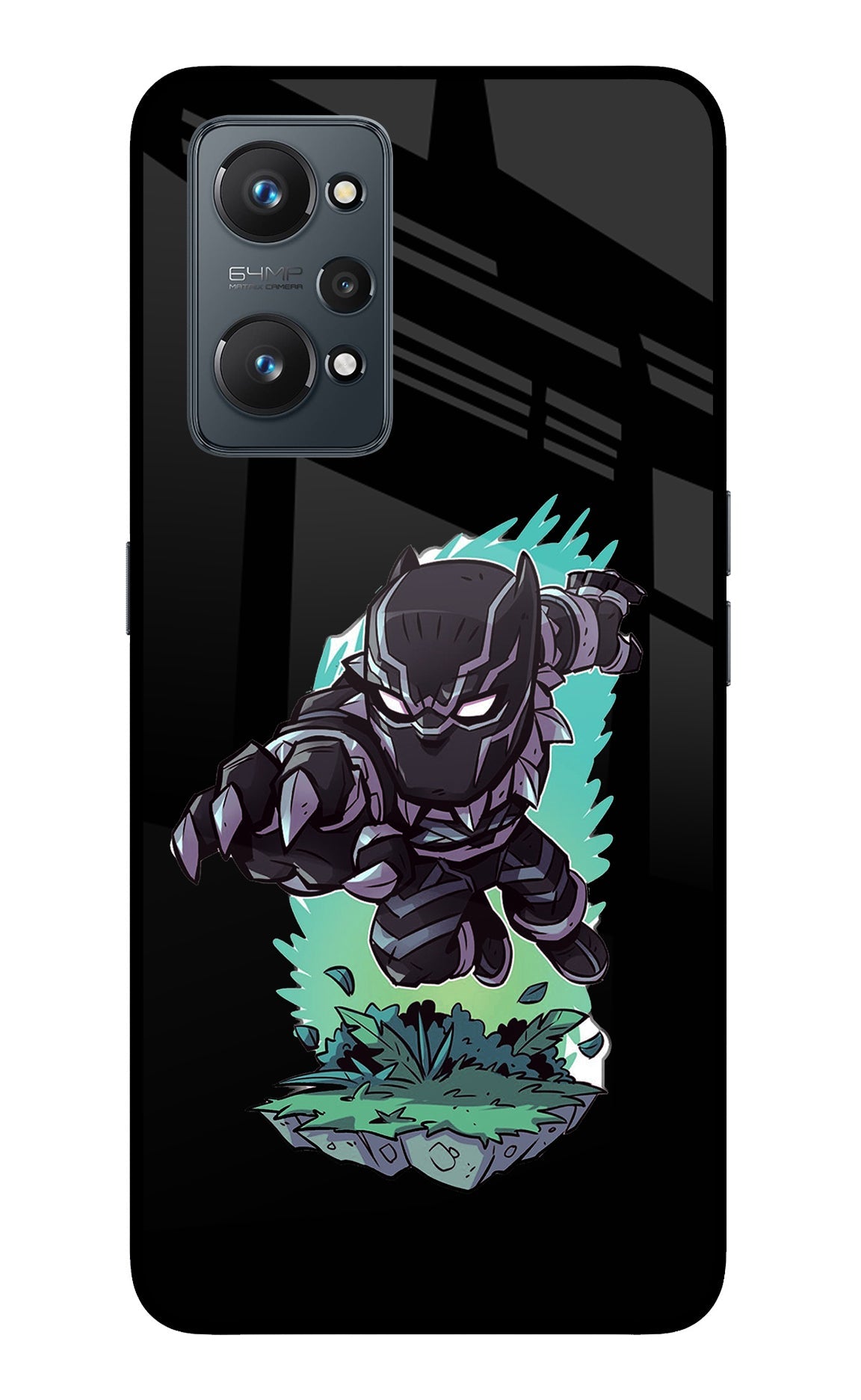 Black Panther Realme GT 2 5G Glass Case