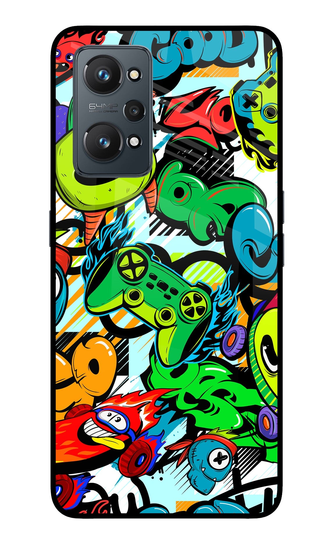 Game Doodle Realme GT 2 5G Back Cover