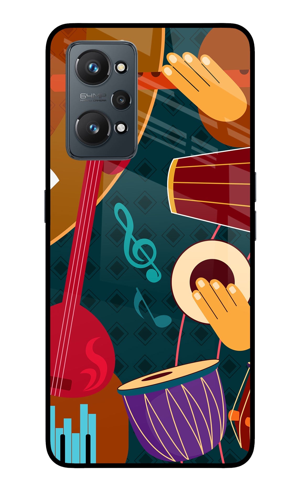 Music Instrument Realme GT 2 5G Back Cover