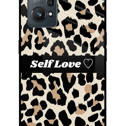 Leopard Print Self Love Realme GT 2 5G Glass Case