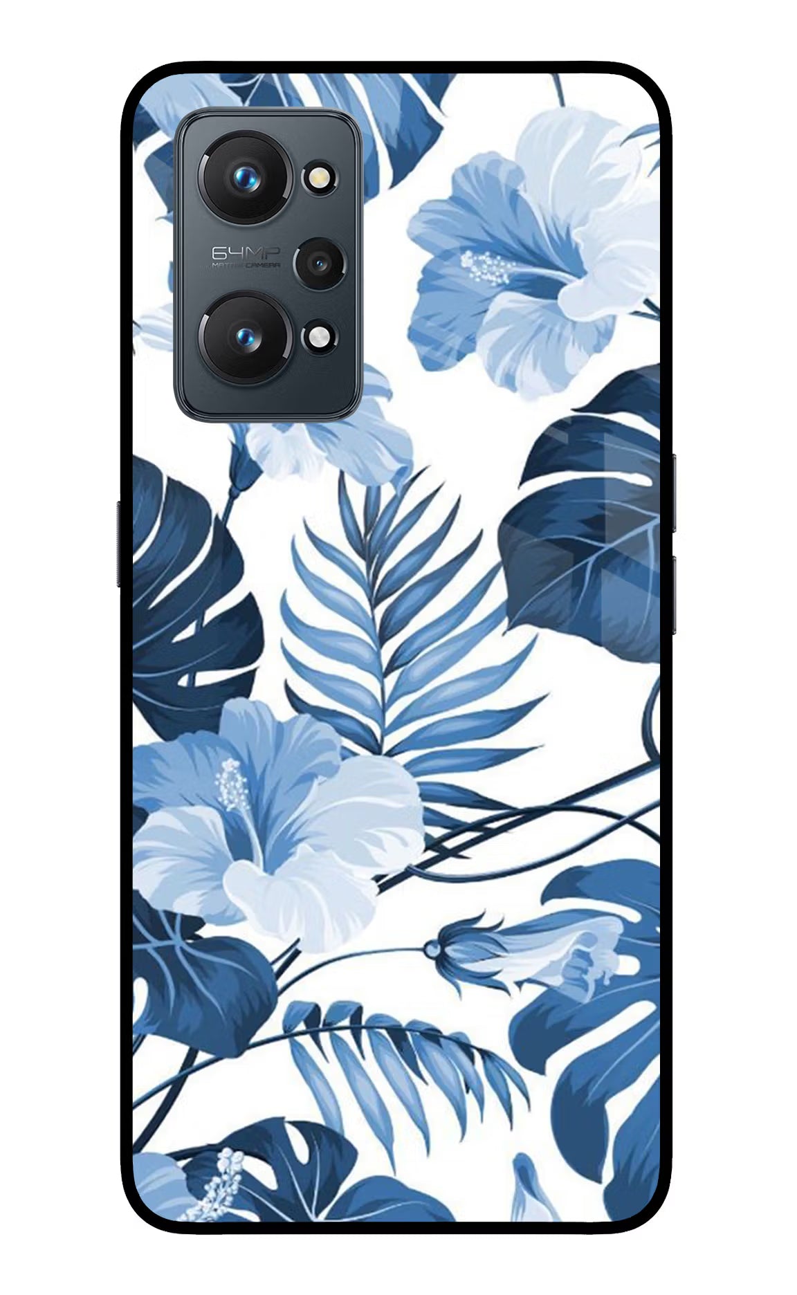 Fabric Art Realme GT 2 5G Glass Case Back Cover by Casekaro