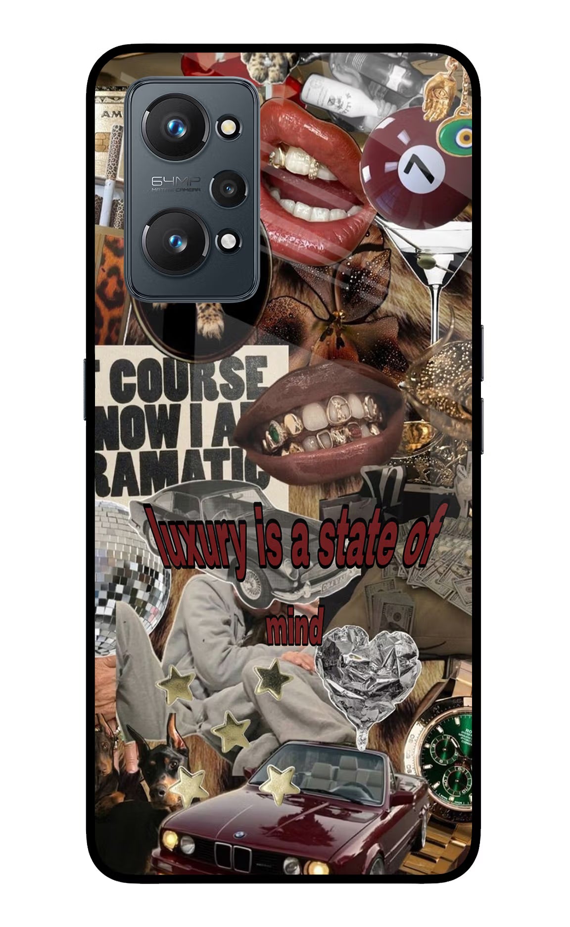 Luxury Realme GT 2 5G Glass Case