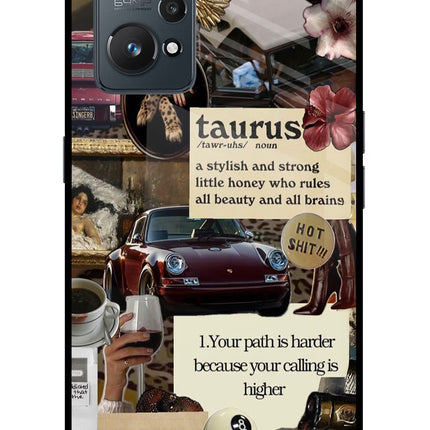 Taurus Zodiac Realme GT 2 5G Glass Case