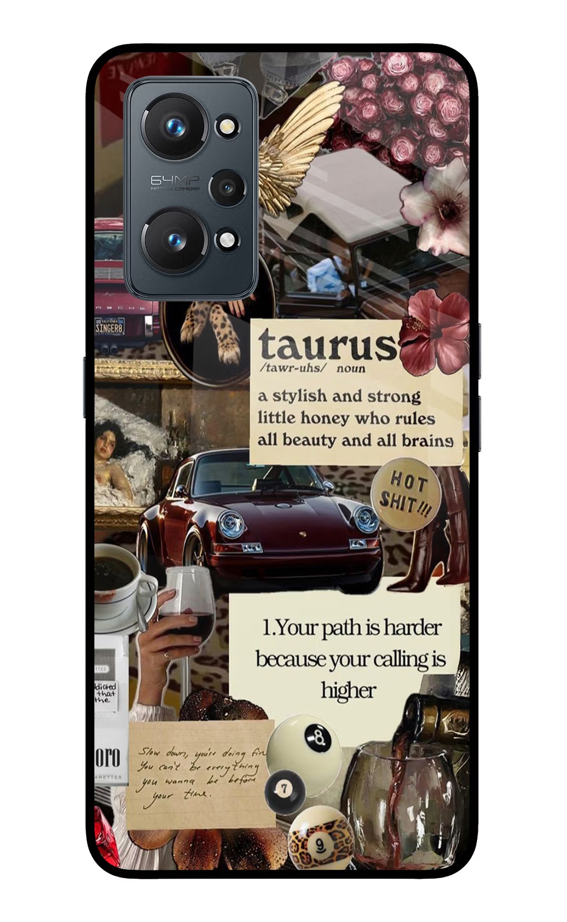 Taurus Zodiac Realme GT 2 5G Glass Case
