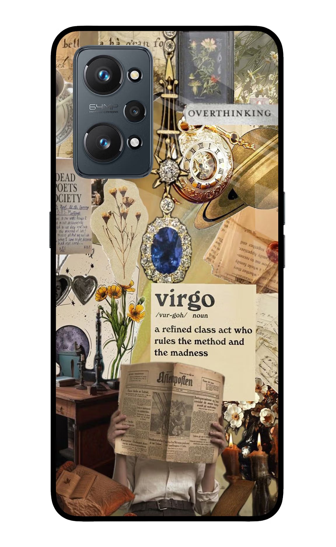 Virgo Zodiac Realme GT 2 5G Glass Case