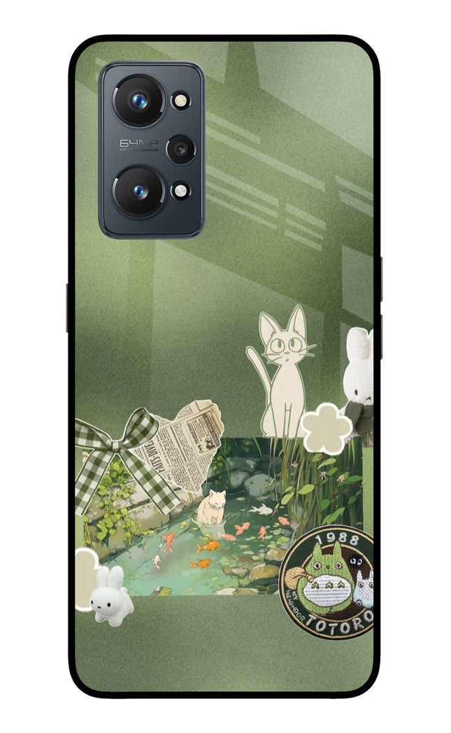 Aesthetic anime Realme GT 2 5G Glass Case