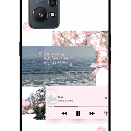 Wave to earth Realme GT 2 5G Glass Case