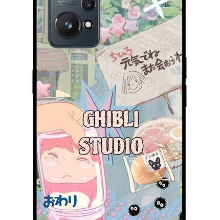 Studio Ghibli Realme GT 2 5G Glass Case