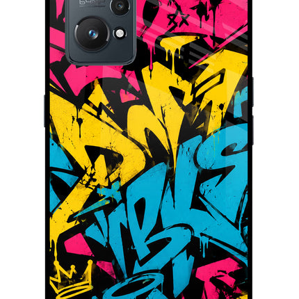 Graffiti Vibe Realme GT 2 5G Glass Case