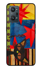 Pop Cat Realme GT 2 5G Glass Case