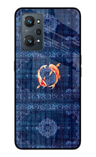 Koi Blue Realme GT 2 5G Glass Case