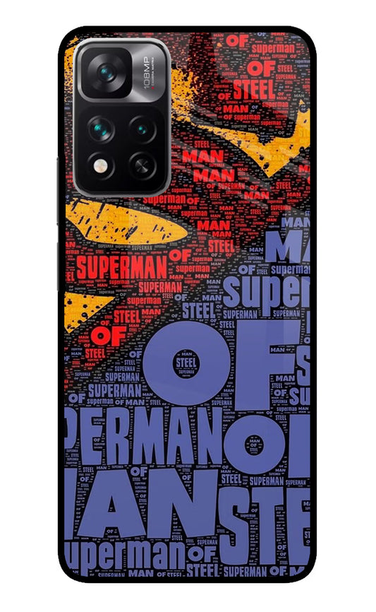 Superman Mi 11i 5G/11i 5G Hypercharge Glass Case