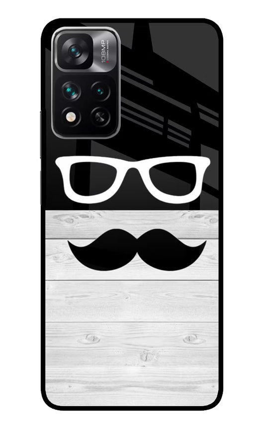 Mustache Mi 11i 5G/11i 5G Hypercharge Glass Case