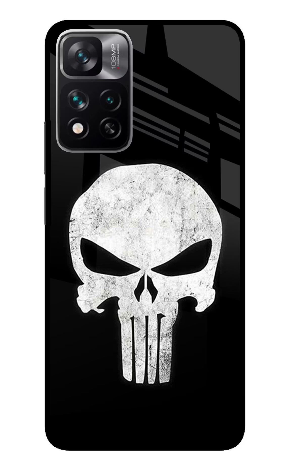 Punisher Skull Mi 11i 5G/11i 5G Hypercharge Glass Case