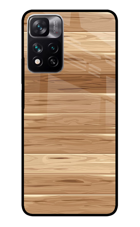 Wooden Vector Mi 11i 5G/11i 5G Hypercharge Glass Case